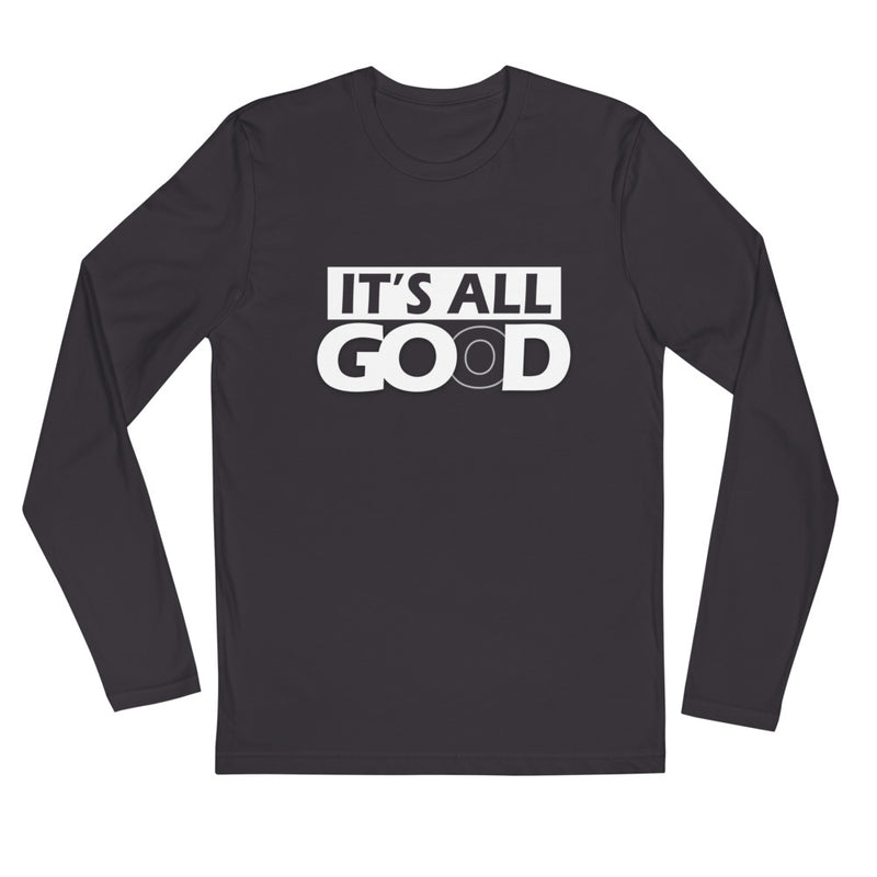 It's All God Long Sleeve Fitted Crew